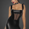 Robe courte et sexy en wetlook